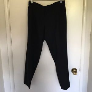 MNG basics black pleated pants